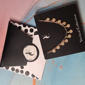 Vertical Collective Disc Bracelet